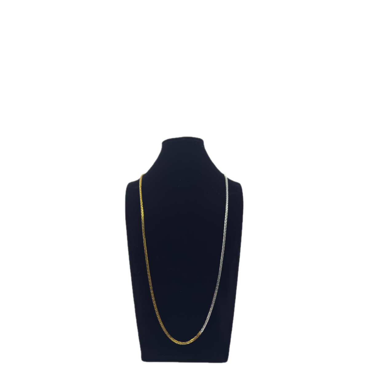 Collar Radiant Gold &amp; Sliver - 100cm | Apilable | Serpiente | Minimalista